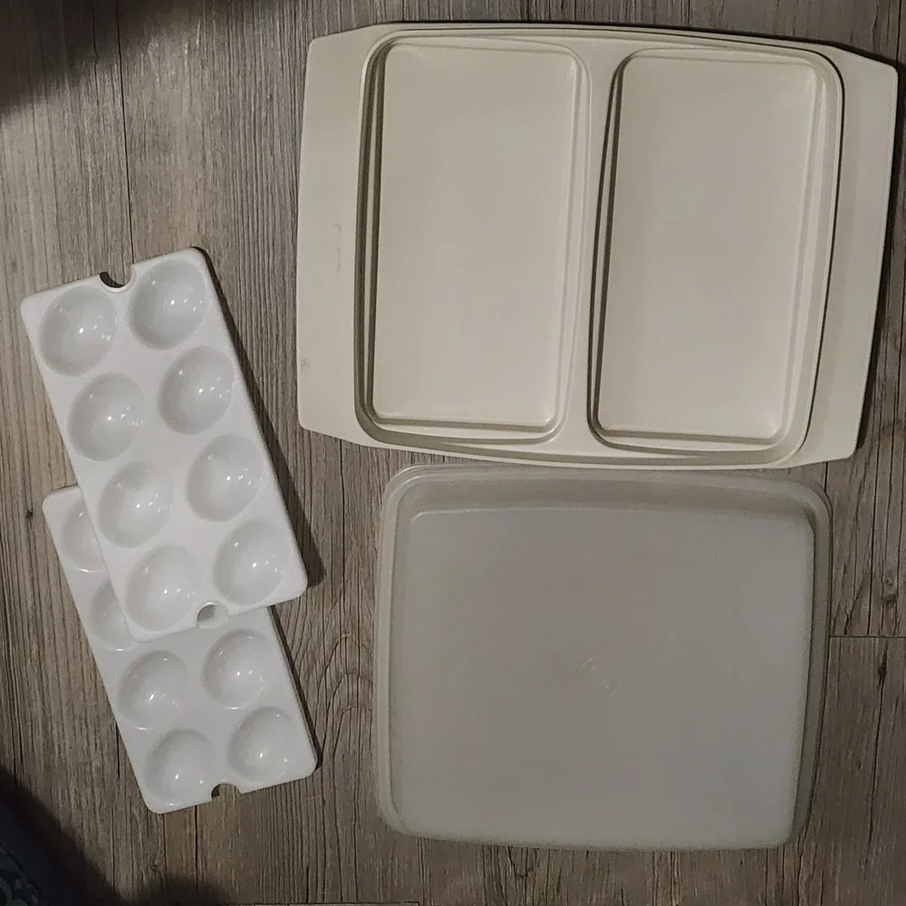 Tupperware complete deviled